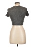 Ivy Park Tweed Gray Short Sleeve Turtleneck Size L - photo 2