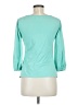 Boston Proper Teal 3/4 Sleeve Blouse Size M - photo 2