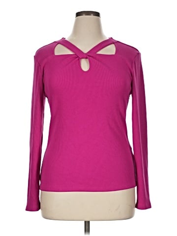 INC International Concepts Long Sleeve Top (view 1)