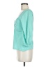 Boston Proper Teal 3/4 Sleeve Blouse Size M - photo 5