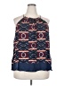 Lane Bryant 100% Rayon Blue Tank Top Size 20 - photo 1