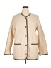 L.L.Bean 100% Wool Tweed Ivory Wool Coat Size XL (estimated) - photo 1