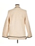 L.L.Bean 100% Wool Tweed Ivory Wool Coat Size XL (estimated) - photo 2