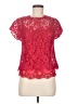 Unbranded Red Short Sleeve Blouse Size M (estimated) - photo 1