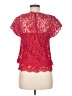 Unbranded Red Short Sleeve Blouse Size M (estimated) - photo 2