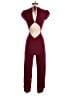 Reformation Solid Burgundy Jumpsuit Size 0 - photo 2