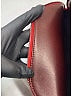 The Row Red Leather Devon Clutch One size - photo 8