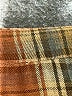 Unbranded 100% Polyester Plaid Brown Long Sleeve Blouse Size M - photo 7