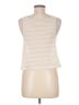 Poetry 100% Polyester Ivory Sleeveless Blouse Size M - photo 2