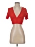 Shein Red Short Sleeve Top Size XS - photo 1