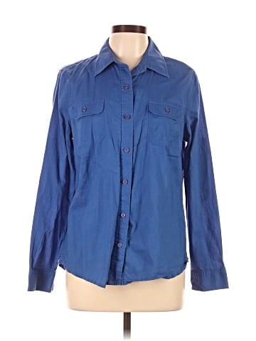 Jones New York Sport Long Sleeve Button-Down Shirt (view 1)