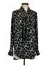 Ann Taylor LOFT 100% Polyester Black Long Sleeve Blouse Size S - photo 1