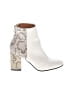 She & In White Ivory Ankle Boots Size 6 - photo 1