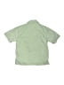 Zara Solid Green Short Sleeve Button-Down Shirt Size 9 - 10 - photo 2