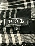 Pol Plaid Black 3/4 Sleeve Button-Down Shirt Size M - photo 7