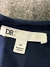 DR2 100% Polyester Black Sleeveless Blouse Size M - photo 7