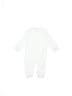 Laughing Giraffe 100% Polyester Solid White Long Sleeve Onesie Size 6-12 mo - photo 2