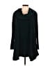 Soft Surroundings Teal Long Sleeve Blouse Size L - photo 1