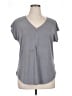 Green Envelope Gray Short Sleeve Top Size XL - photo 1