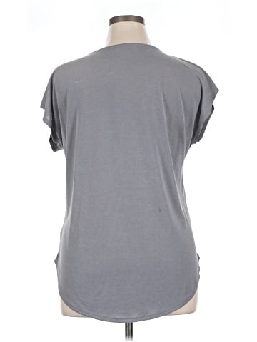 Green Envelope Short Sleeve Top (view 2)