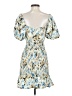 NSR Print Blue Cocktail Dress Size S - photo 2
