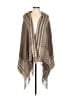 Free People 100% Acrylic Brown Poncho One size - photo 1