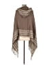 Free People 100% Acrylic Brown Poncho One size - photo 2