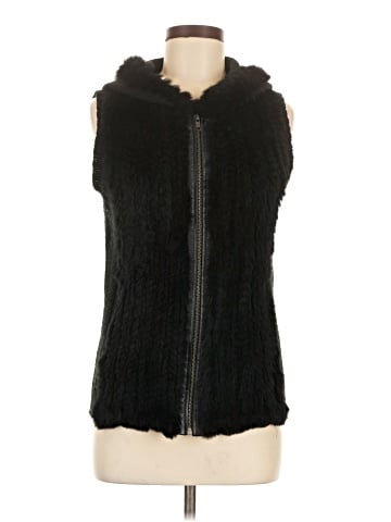 BCBGMAXAZRIA Faux Fur Vest (view 1)