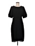 Express 100% Polyester Solid Black Casual Dress Size M - photo 1