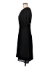 Express 100% Polyester Solid Black Casual Dress Size M - photo 5