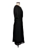 Express 100% Polyester Solid Black Casual Dress Size M - photo 4