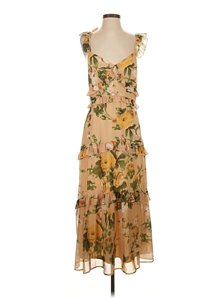 Opt Cocktail Dress In Neutral