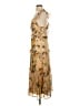 o.p.t Floral Tan Cocktail Dress Size S - photo 5