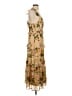 o.p.t Floral Tan Cocktail Dress Size S - photo 4