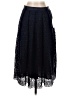 1901 100% Polyester Polka Dots Blue Casual Skirt Size 2 - photo 1