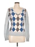 Vineyard Vines 100% Lambswool Argyle Blue Wool Pullover Sweater Size L - photo 1