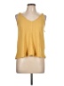 Alya Yellow Sleeveless Top Size L - photo 1