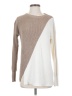 Neiman Marcus Color Block Tan Pullover Sweater Size S - photo 1