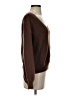 Shein Solid Brown Pullover Sweater Size S - photo 4