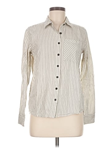 Girl Krazy Long Sleeve Button-Down Shirt (view 1)