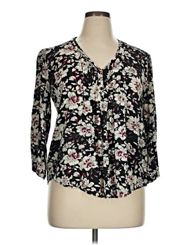 Fun2Fun 3/4 Sleeve Blouse (view 1)