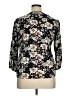 Fun2Fun Floral Black 3/4 Sleeve Blouse Size XL - photo 2