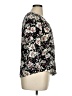 Fun2Fun Floral Black 3/4 Sleeve Blouse Size XL - photo 4