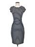 Promod Stripes Gray Casual Dress Size XS - photo 1