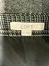 Ann Taylor LOFT Houndstooth Gray Casual Skirt Size 12 - photo 4