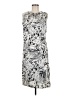 Robert Rodriguez 100% Polyester Paisley Silver Casual Dress Size M - photo 1