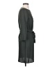 H&M 100% Polyester Solid Gray Casual Dress Size 2 - photo 4