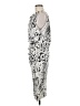 Robert Rodriguez 100% Polyester Paisley Silver Casual Dress Size M - photo 5