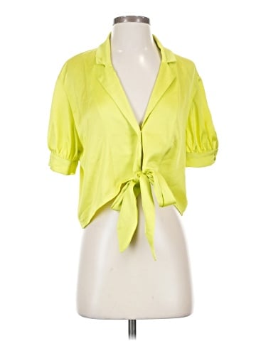 Know One Cares Short Sleeve Blouse (view 1)