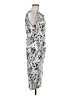 Robert Rodriguez 100% Polyester Paisley Silver Casual Dress Size M - photo 4